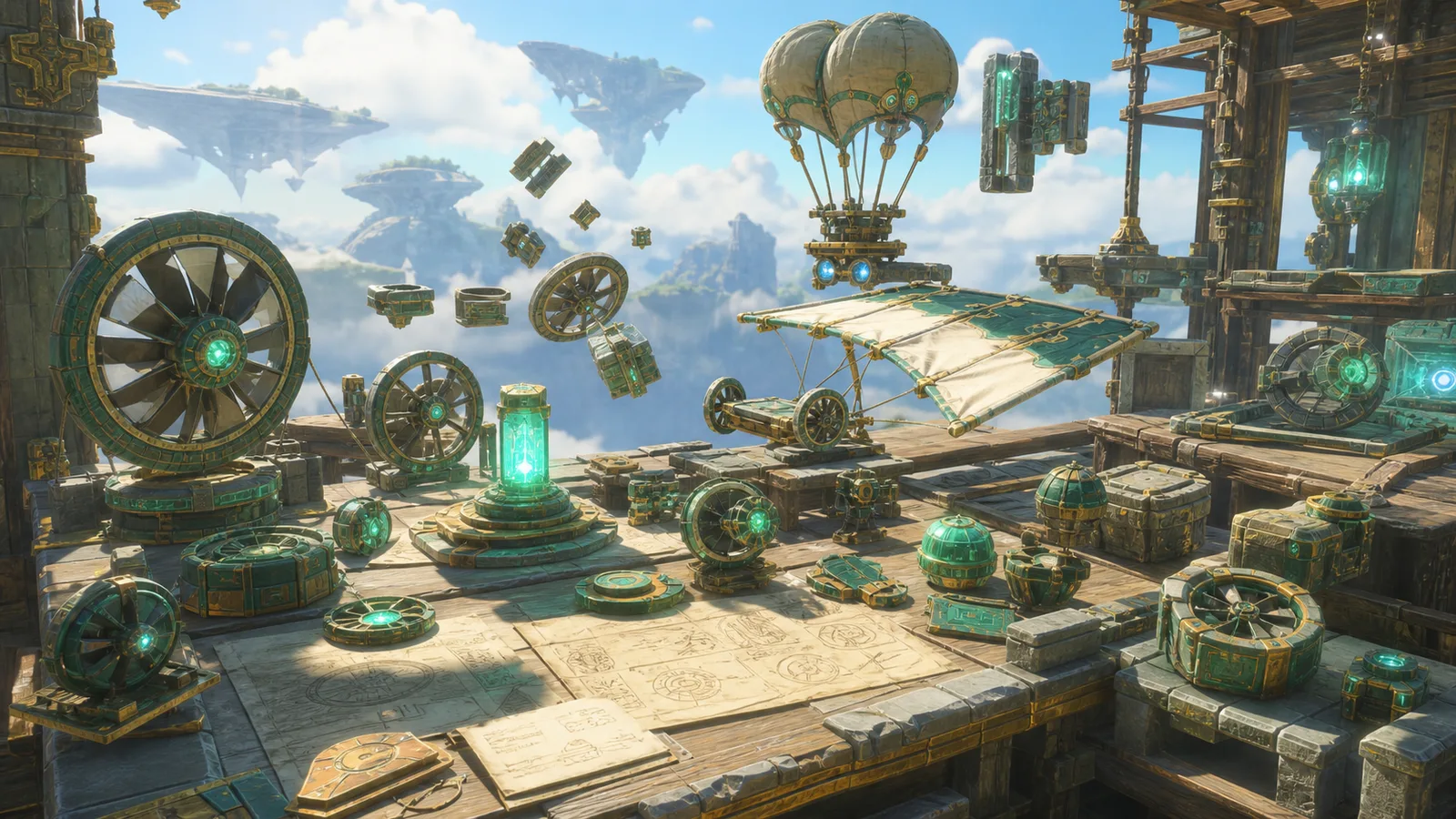 王国之泪装备、材料与左纳乌装置栏目
